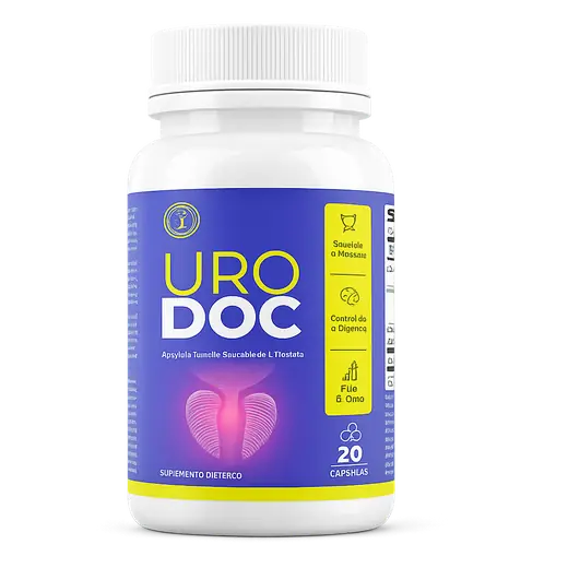 UroDoc — suplemento dietético en cápsulas, frasco oficial